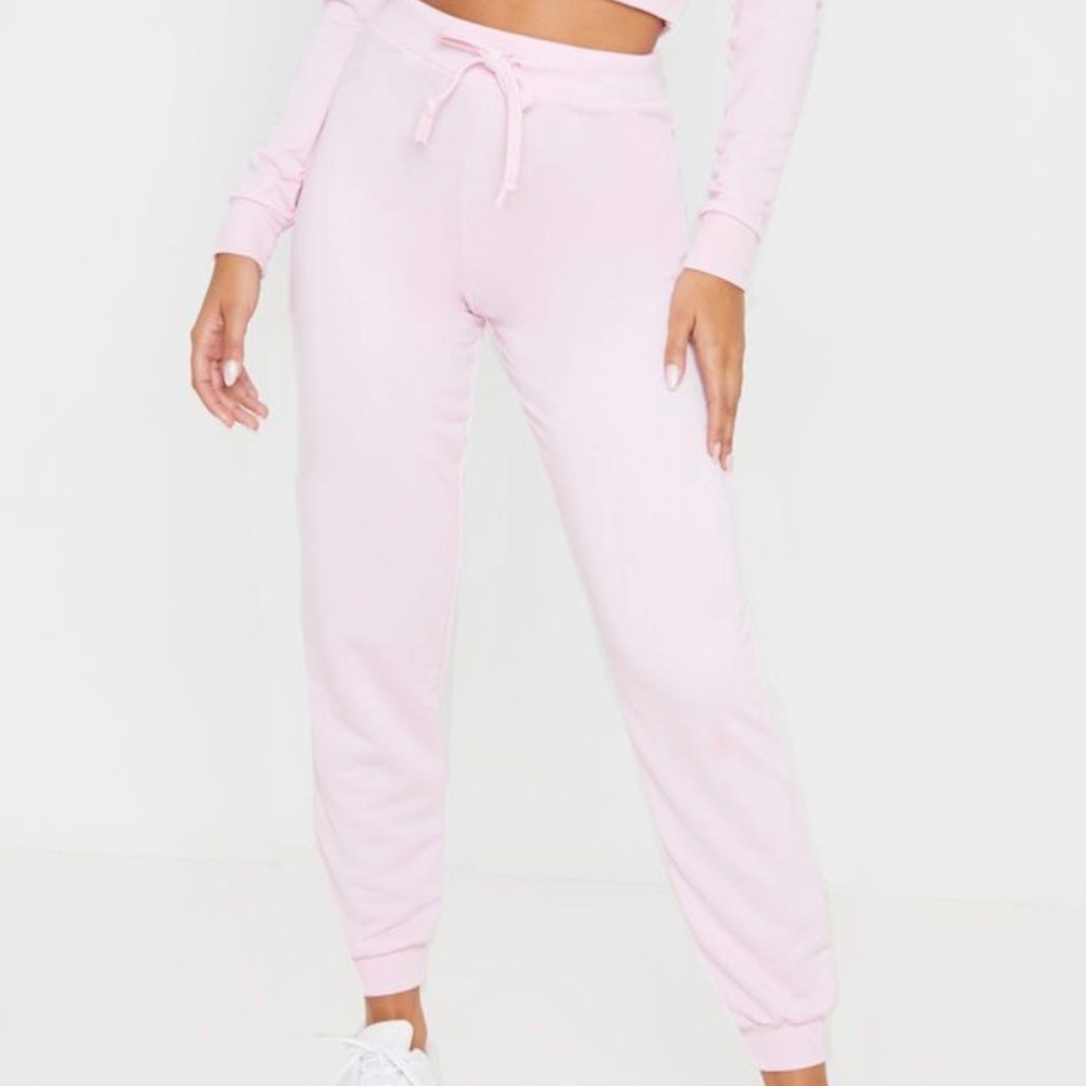 PrettyLittleThing Pink Sweatpants NWT!